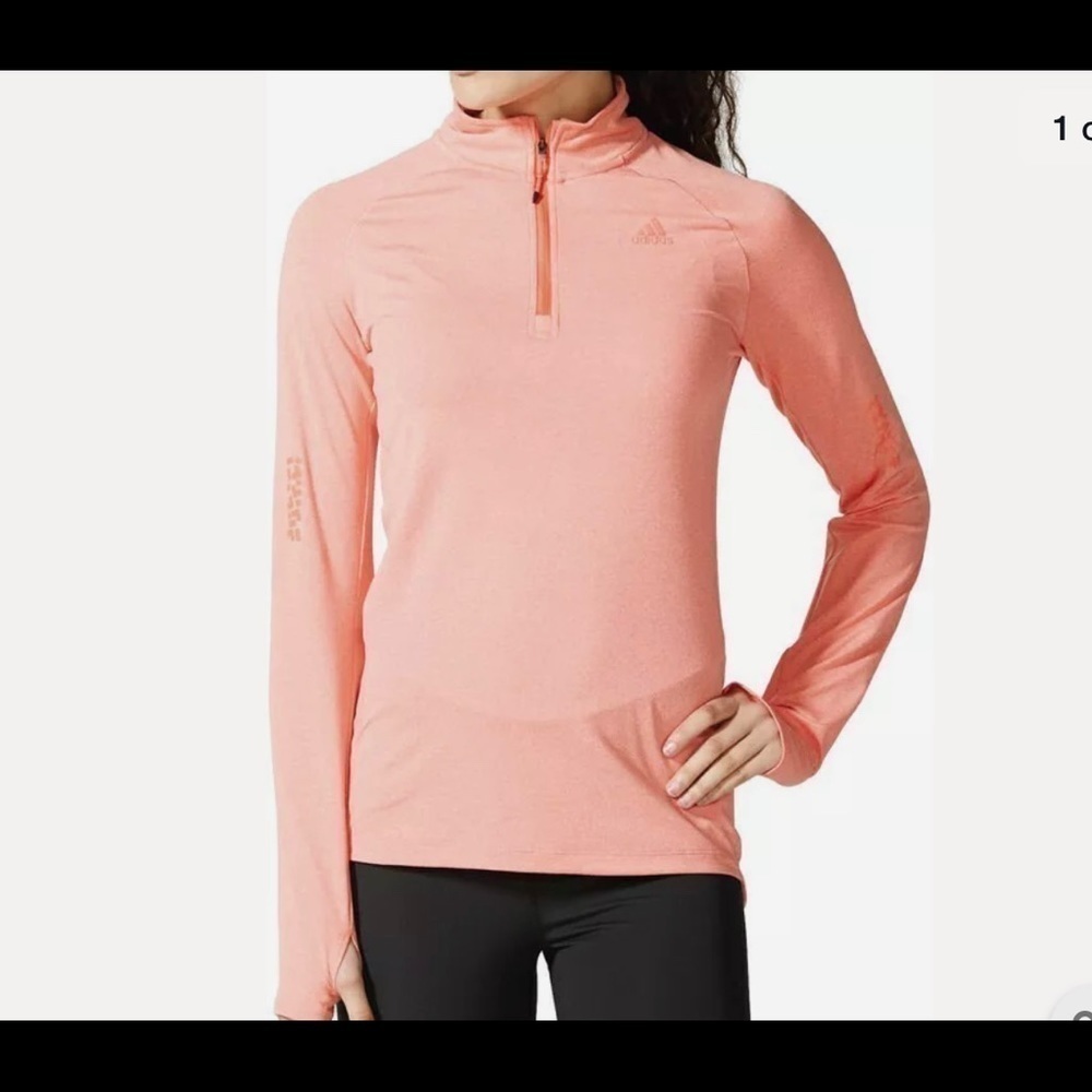 ADIDAS•Climawarm Pink running jacket
